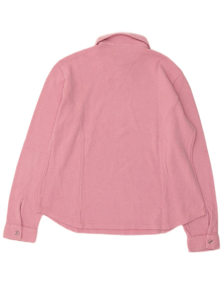 AUSTRALIAN L'ALPINA Womens Pullover Shirt Blouse IT 48 XL Pink Cotton