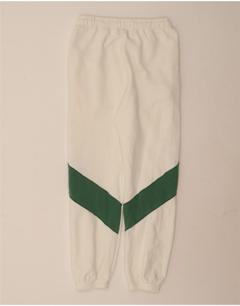 ELLESSE Womens Tracksuit Trousers Joggers UK 10 Small  Off White Vintage Ellesse and Second-Hand Ellesse from Messina Hembry 
