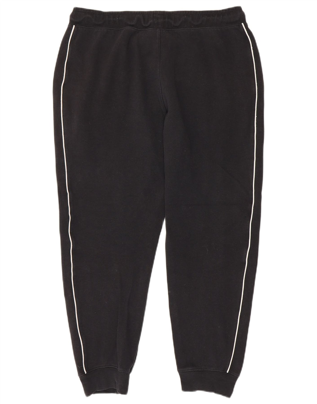 Nike Mens Tracksuit Trousers Joggers Large  Black Striped Cotton