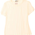 Calvin Klein Jeans Womens Blouse Top UK 10 Small Off White