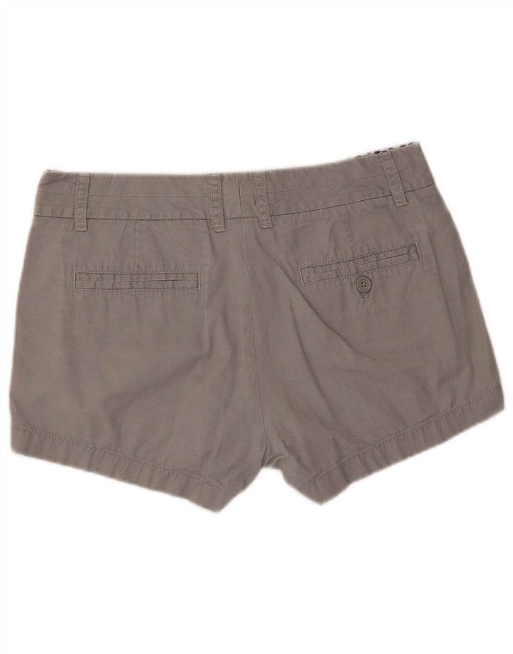 J. Crew Womens Chino Shorts W30 Medium Grey Cotton