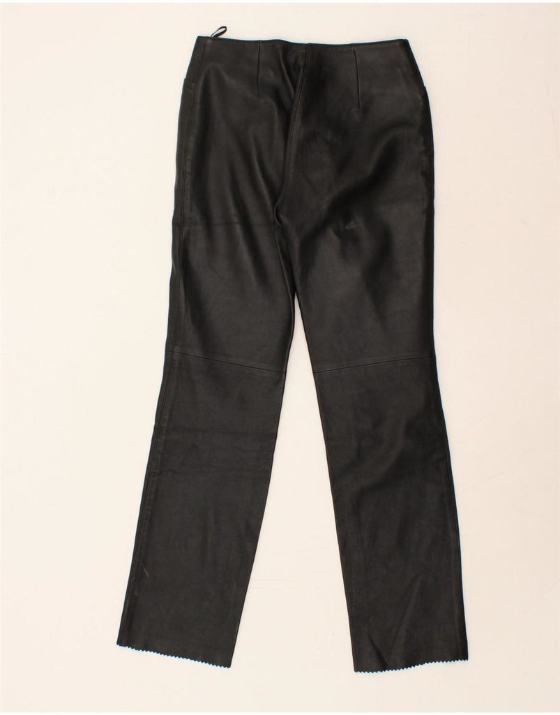 VINTAGE Womens Straight Casual Trousers W27 L30  Black Vintage Vintage and Second-Hand Vintage from Messina Hembry 