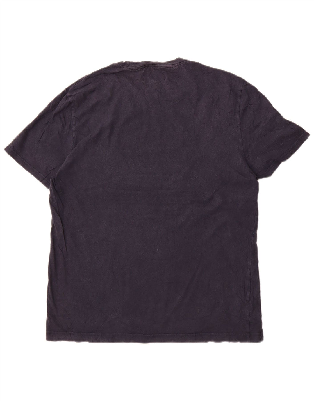 Penguin Mens Graphic T-Shirt Top XL Navy Blue Cotton