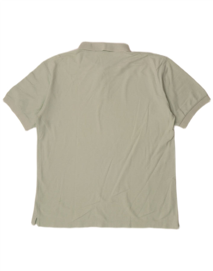 Fila Mens Polo Shirt IT 52 Large Green Cotton