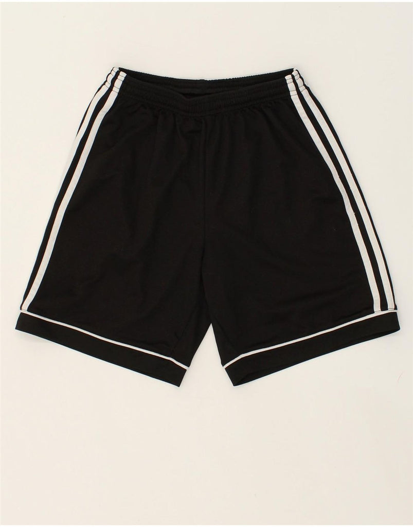 ADIDAS Boys Sport Shorts 13-14 Years Black Polyester | Vintage Adidas | Thrift | Second-Hand Adidas | Used Clothing | Messina Hembry 