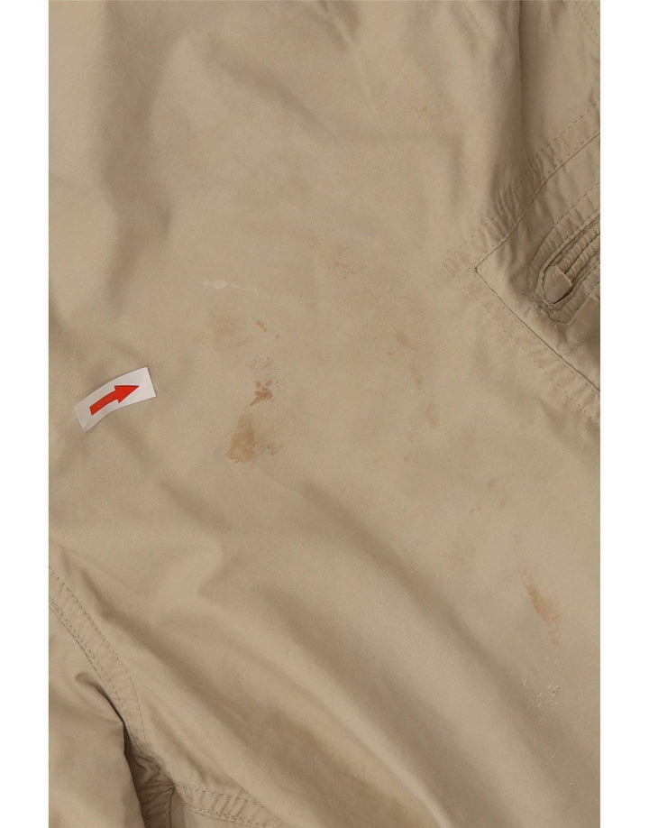 Marks & Spencer Mens Straight Cargo Trousers W36 L31 Beige Cotton