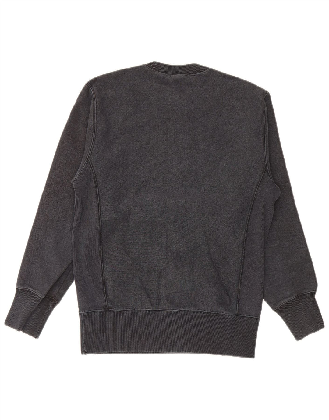Champion Mens Sweatshirt Jumper Medium Black Cotton