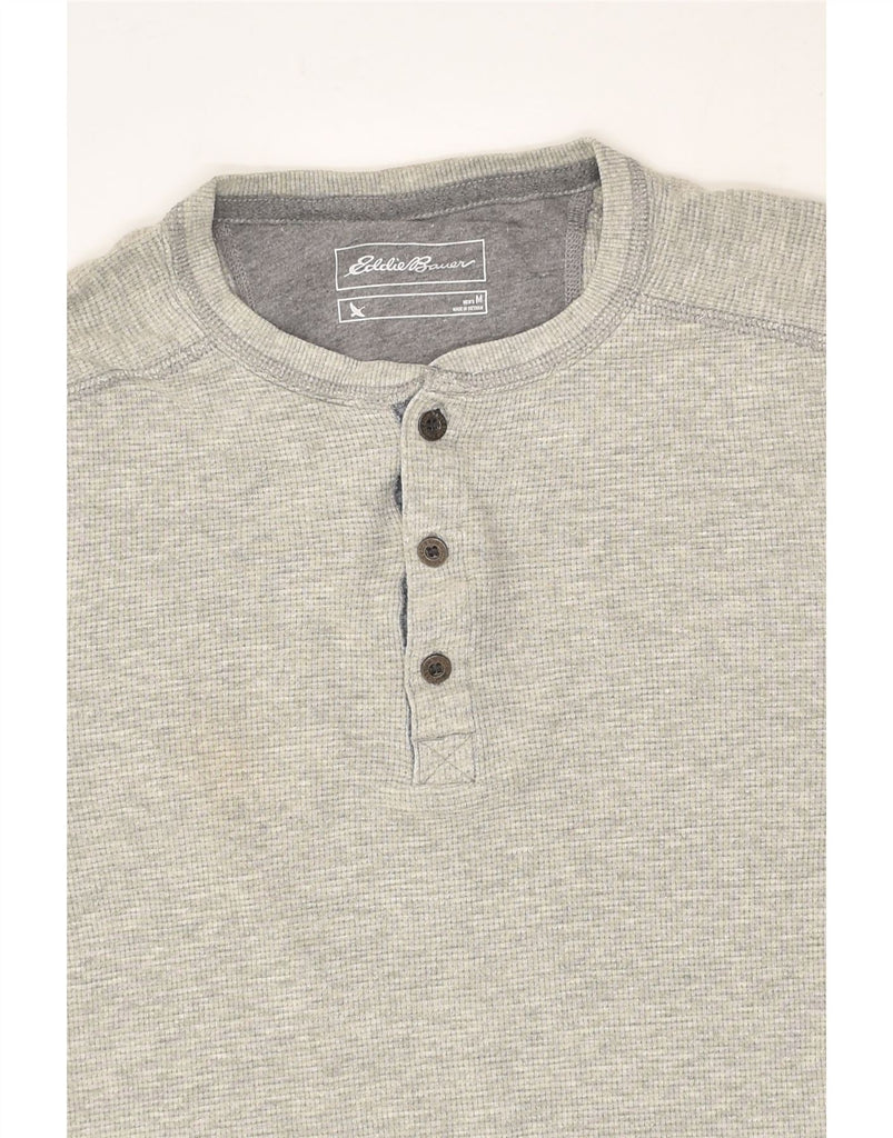 EDDIE BAUER Mens T-Shirt Top Medium Grey Cotton | Vintage Eddie Bauer | Thrift | Second-Hand Eddie Bauer | Used Clothing | Messina Hembry 