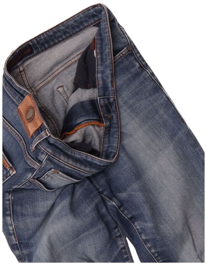 Trussardi Mens Straight Jeans W34 L30 Blue