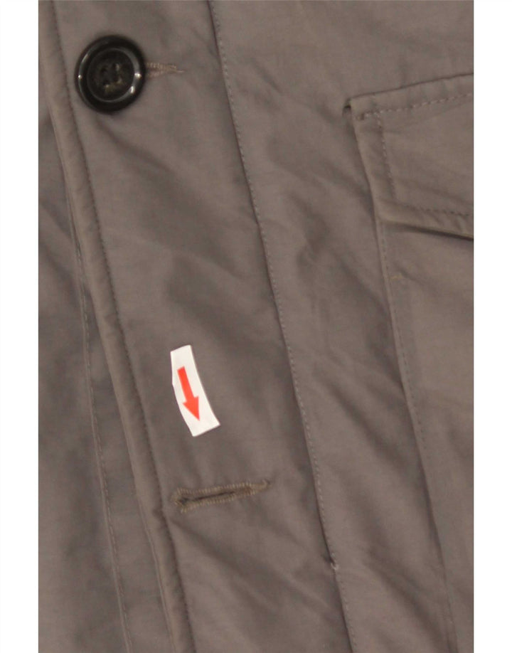 Refrigiwear Mens Hooded Parka Jacket UK 46 3XL Grey