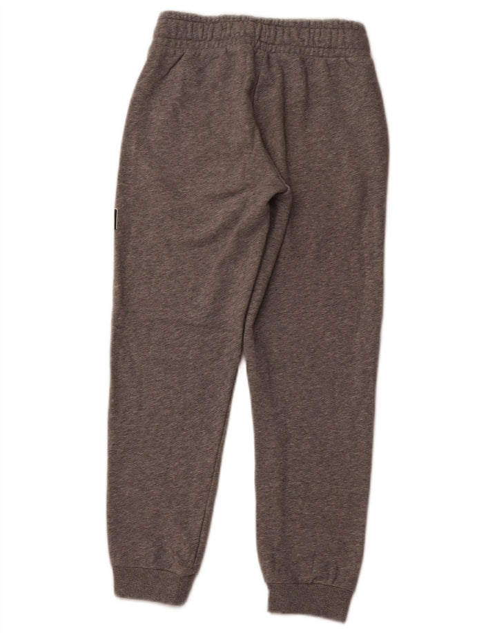 PUMA Girls Graphic Tracksuit Trousers Joggers 9-10 Years  Grey