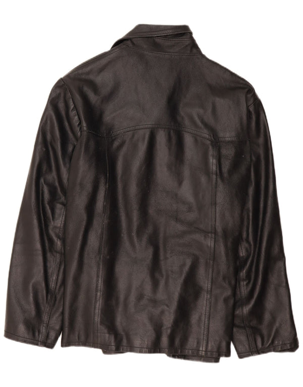 Terranova Womens Leather Jacket UK 20 2XL Black