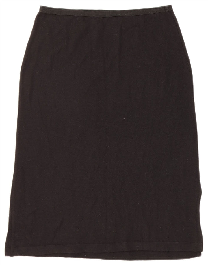 Vintage Womens A-Line Skirt W30 Medium  Black