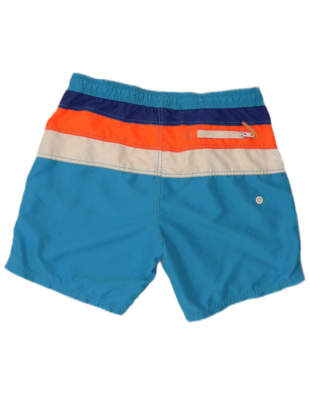 Superdry Mens Graphic Regular Swimming Shorts Large Blue Colourblock