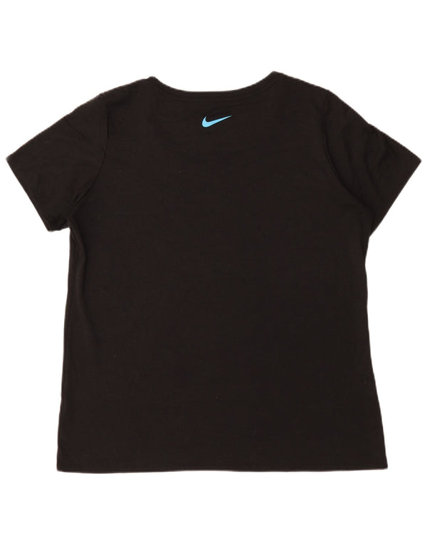 Nike Mens Dri Fit Graphic T-Shirt Top XL Black