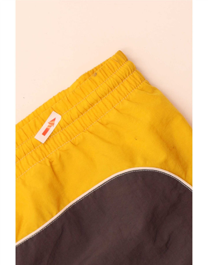 Fila Mens Swimming Shorts XL Yellow Colourblock Polyamide