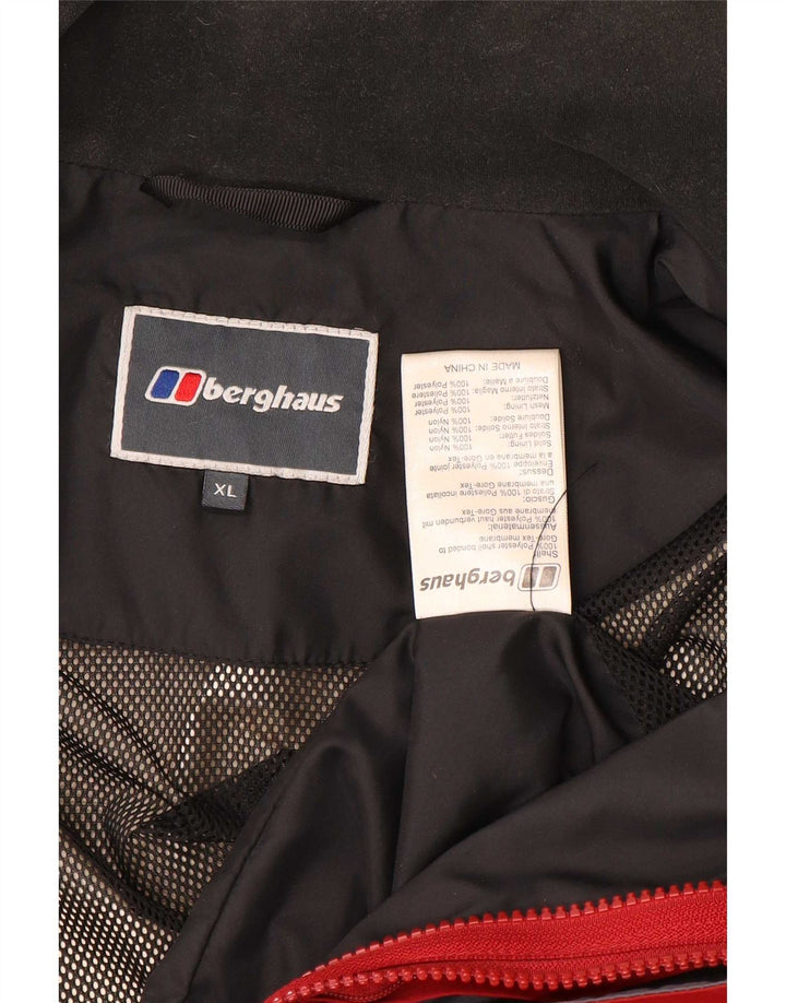 Berghaus Mens Raincoat UK 42 XL Red Nylon