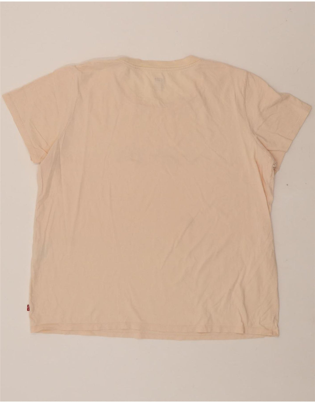 LEVI'S Womens Graphic T-Shirt Top UK 20 2XL Pink Vintage Levi's and Second-Hand Levi's from Messina Hembry 