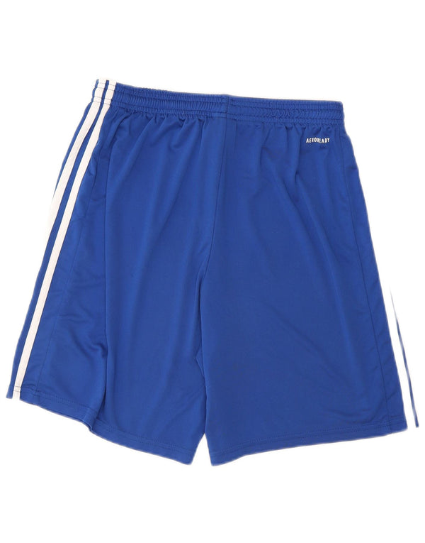Adidas Mens Graphic Sport Shorts Large Blue Polyester Sports