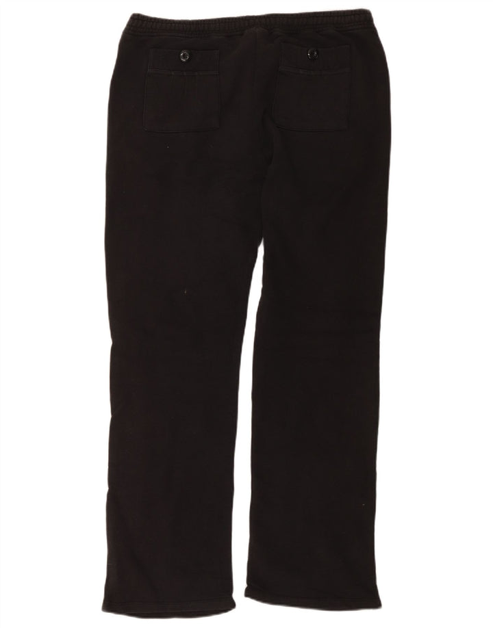Fila Womens Tracksuit Trousers UK 14 Medium Black Cotton