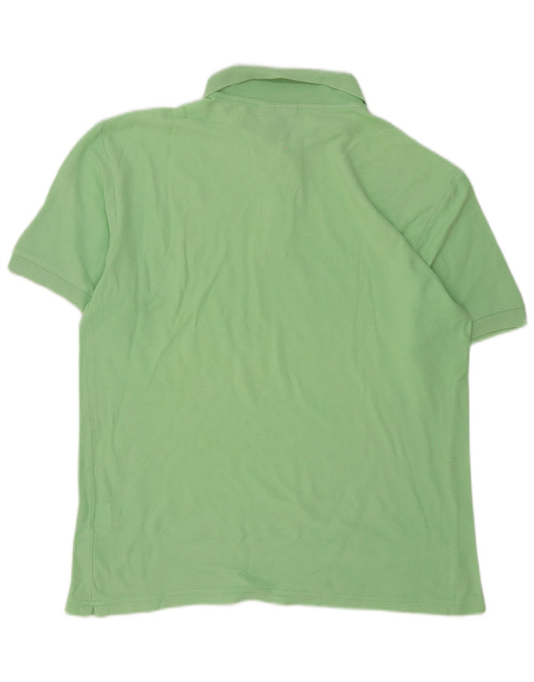 Diadora Mens Polo Shirt Large Green Cotton