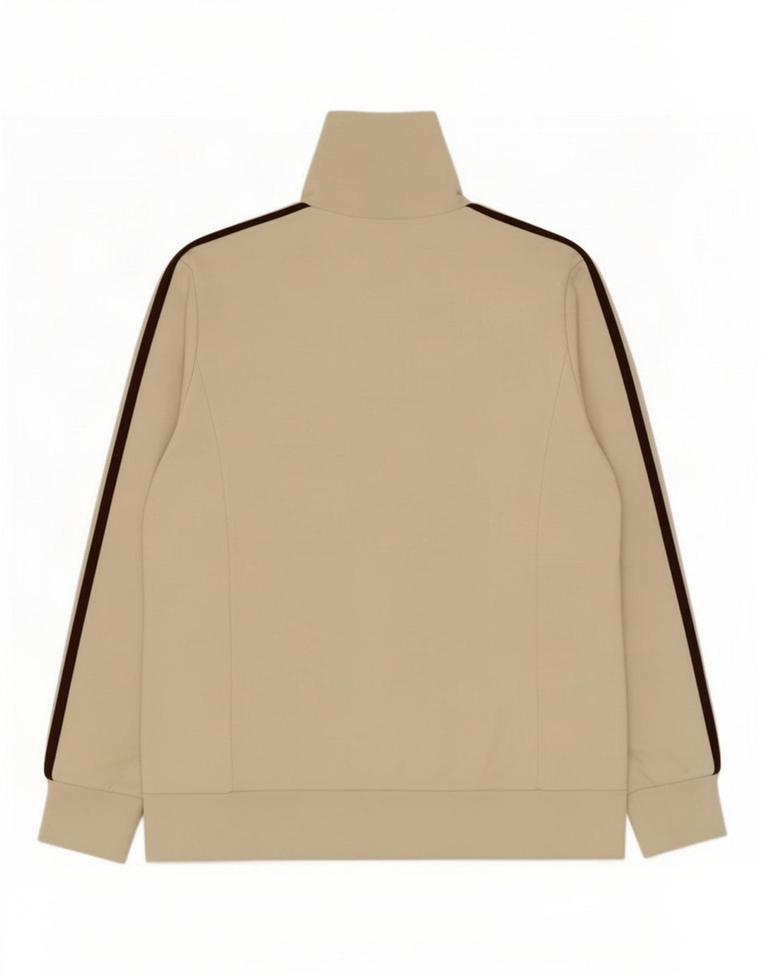 Adidas Womens Tracksuit Top Jacket UK 14 Medium Beige Cotton