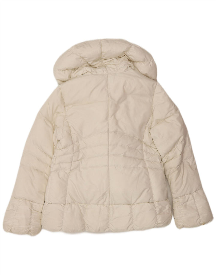 Moncler Girls Padded Jacket 9-10 Years White Nylon