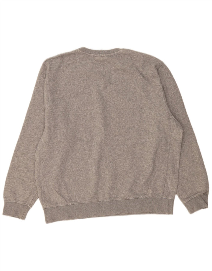 Nike Mens Graphic Sweatshirt Jumper Large Grey Cotton