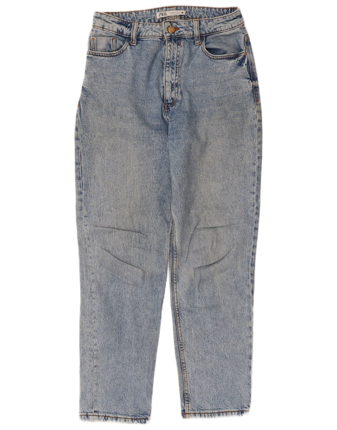 Zara Womens Tapered Jeans EU 38 Small W28 L27 Blue