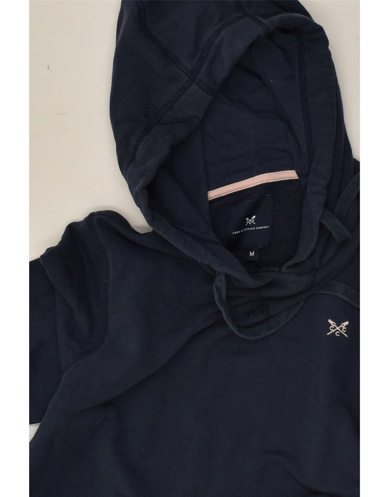 CREW CLOTHING Mens Hoodie Jumper Medium Navy Blue Cotton | Vintage Crew Clothing | Thrift | Second-Hand Crew Clothing | Used Clothing | Messina Hembry 