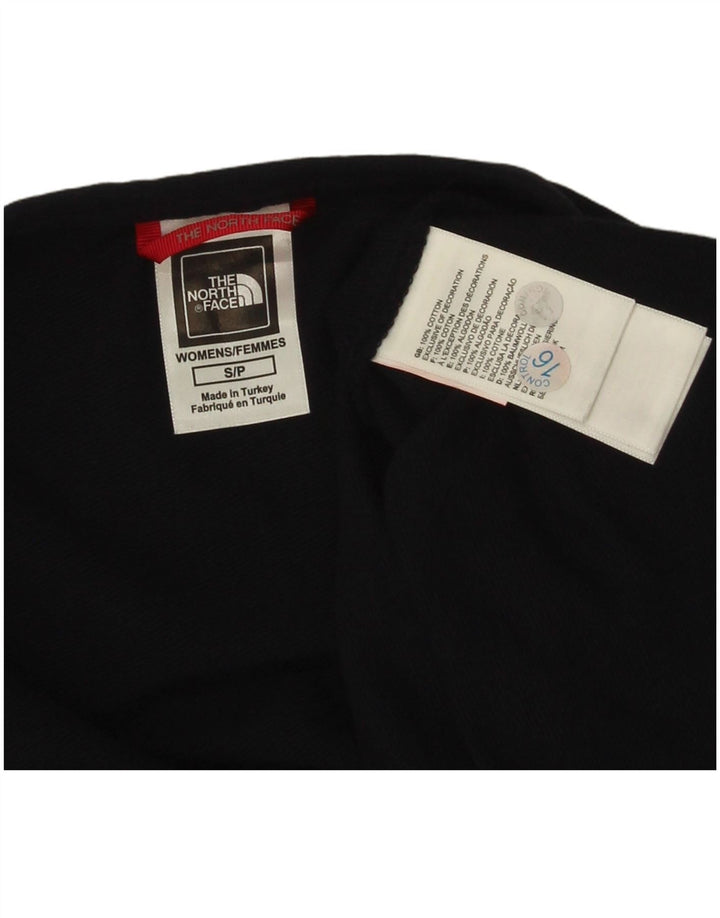 The North Face Womens Vest Top UK 10 Small Black Cotton