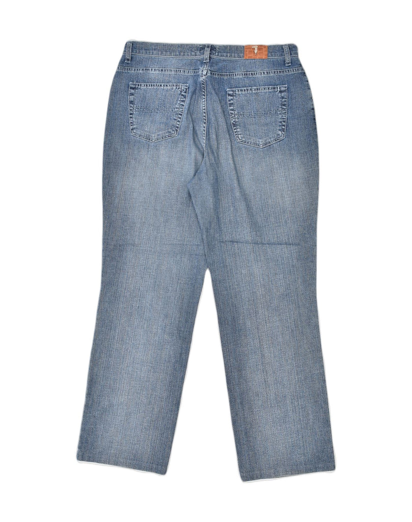 TRUSSARDI Mens Straight Jeans W36 L30 Blue Cotton | Vintage | Thrift | Second-Hand | Used Clothing | Messina Hembry 