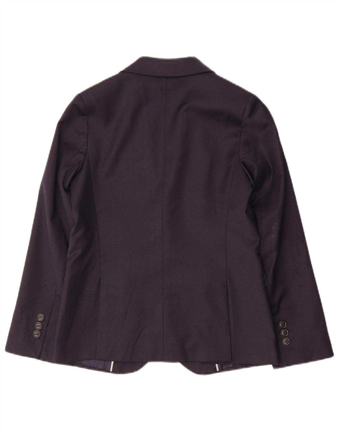 Zara Boys 2 Button Blazer Jacket 9-10 Years Navy Blue Wool