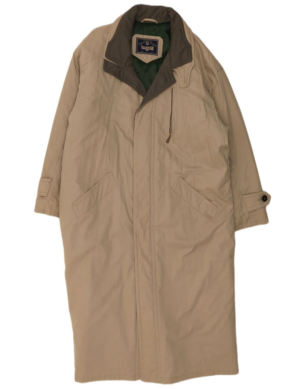 BUGATTI Mens Windbreaker Coat UK 44 2XL Beige Cotton