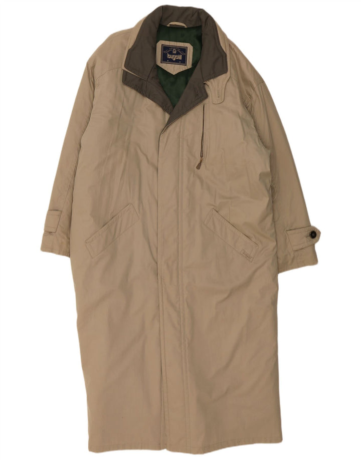 BUGATTI Mens Windbreaker Coat UK 44 2XL Beige Cotton