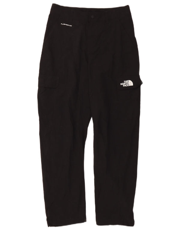 The North Face Womens Straight Cargo Trousers US 4 Small W28 L28 Black