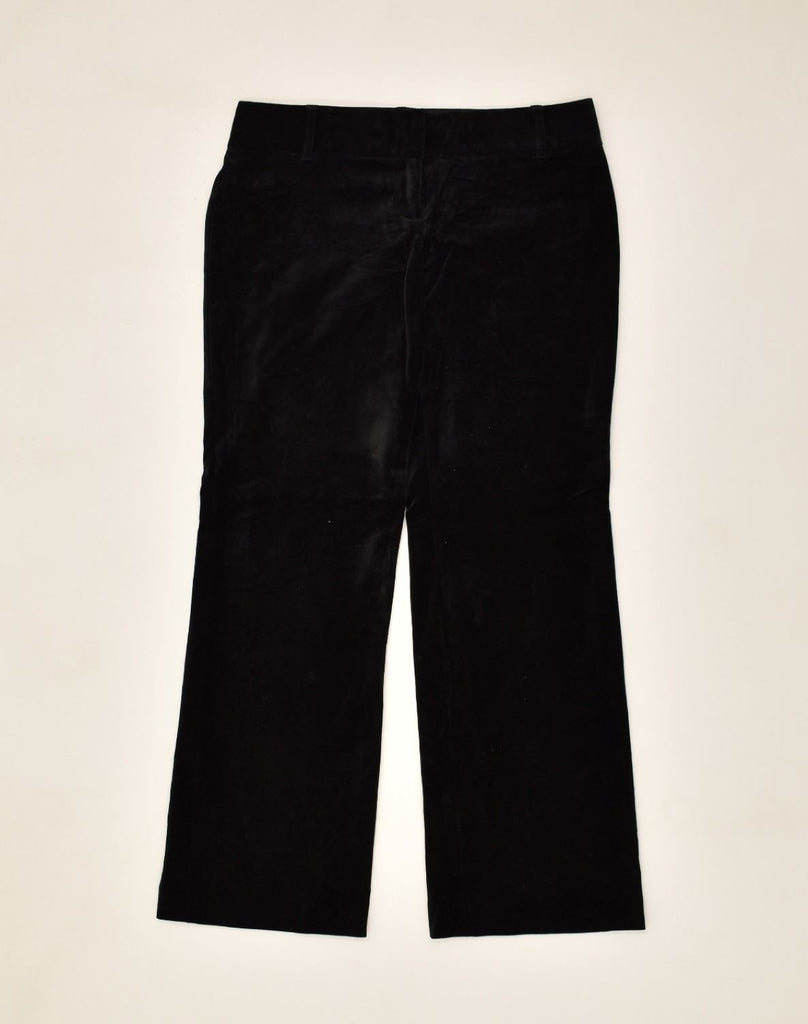 J. CREW Womens Straight Casual Trousers US 0 XS W28 L31 Black Cotton | Vintage J. Crew | Thrift | Second-Hand J. Crew | Used Clothing | Messina Hembry 