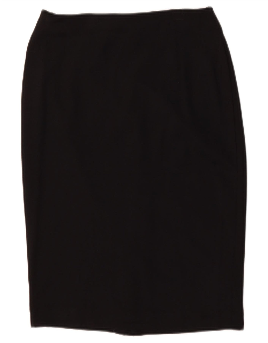 Marks & Spencer Womens Pencil Skirt UK 8 Small W27 Black Viscose