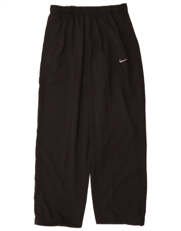 Nike Mens Dri Fit Tracksuit Trousers Large Black Polyester