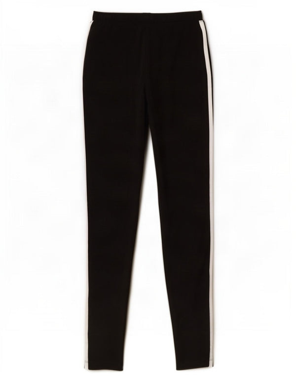Adidas Womens Leggings UK 6 XS Black Cotton