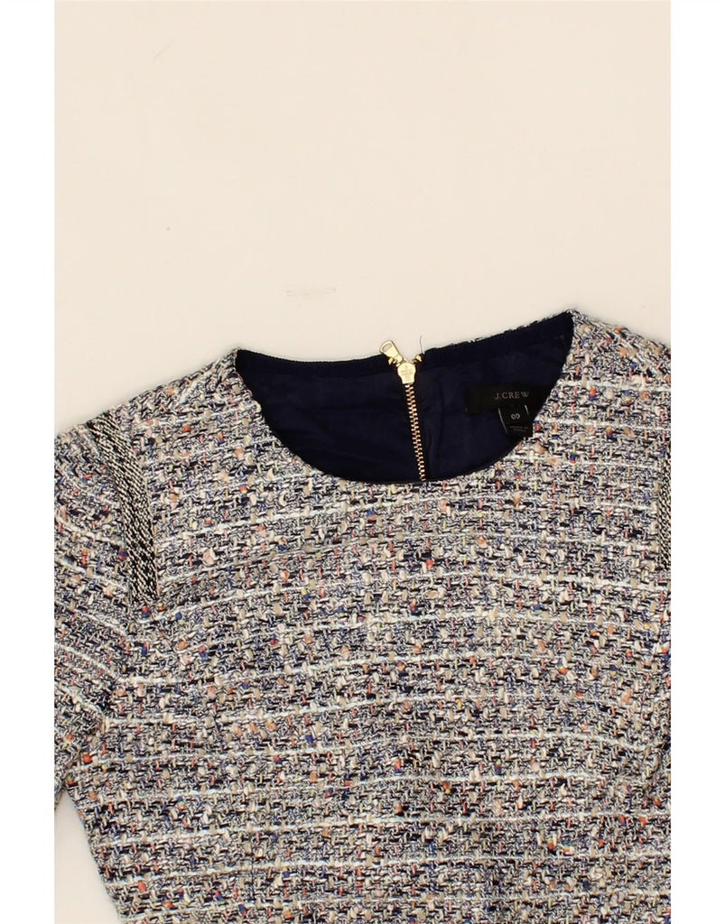 J. CREW Womens Loose Fit Sheath Dress US 00 2XS Multicoloured Flecked Vintage J. Crew and Second-Hand J. Crew from Messina Hembry 