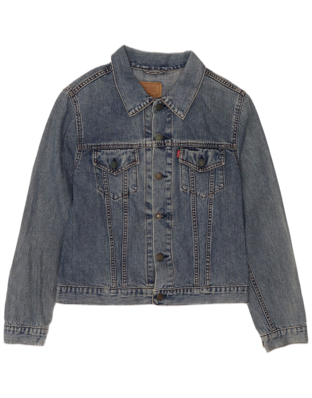 Levi's Boys Denim Jacket 10-11 Years XL Blue Cotton