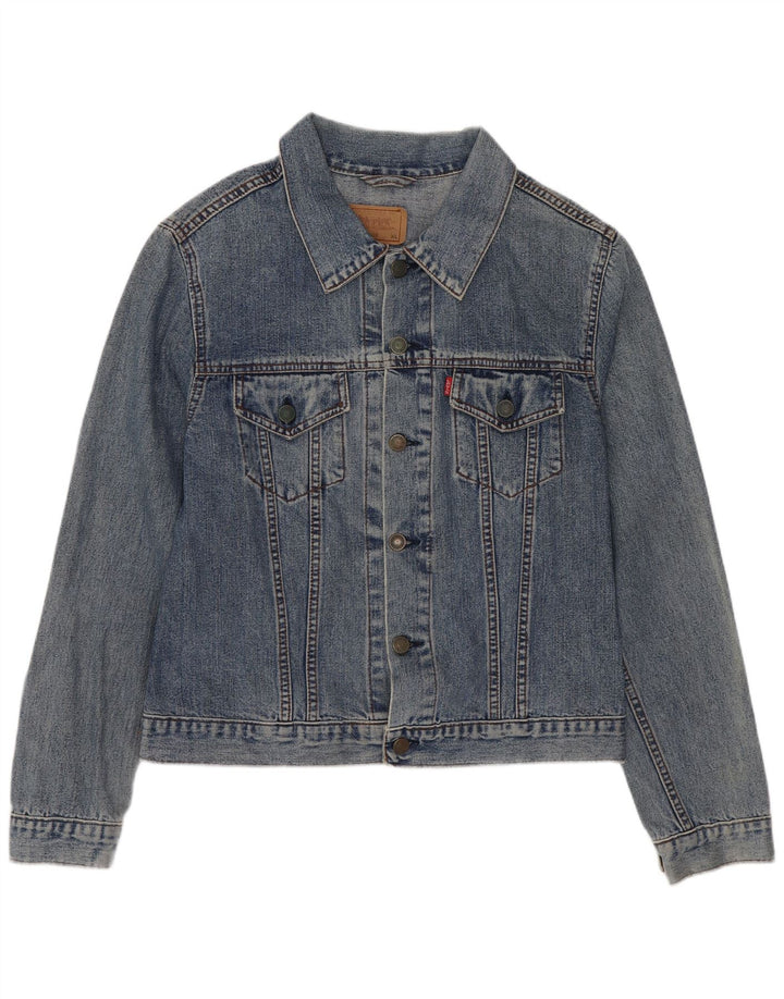 Levi's Boys Denim Jacket 10-11 Years XL Blue Cotton