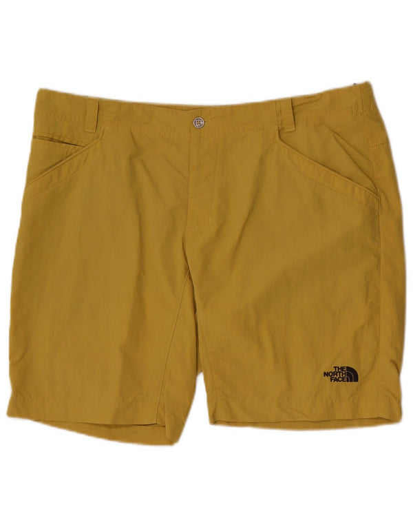The North Face Mens Casual Shorts W36 Large Yellow Nylon