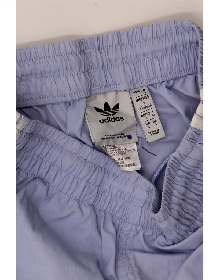 Adidas Womens Sport Shorts UK 8 Small  Purple Polyester