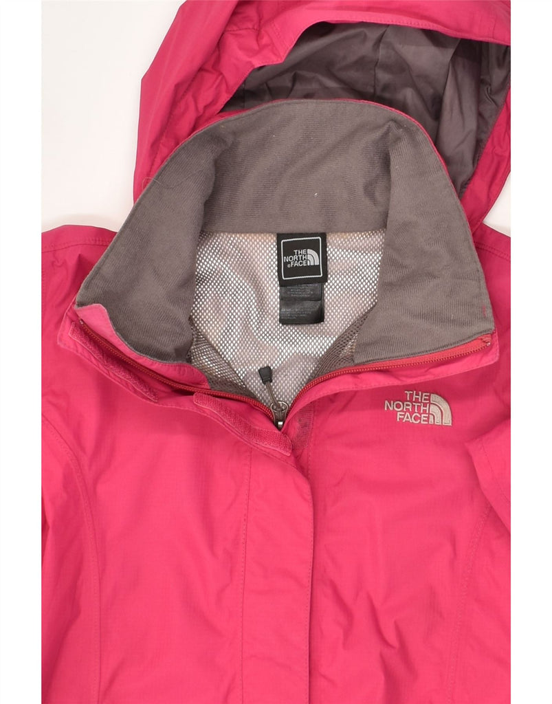 THE NORTH FACE Womens Hooded Rain Jacket UK 6 XS Pink Nylon | Vintage The North Face | Thrift | Second-Hand The North Face | Used Clothing | Messina Hembry 