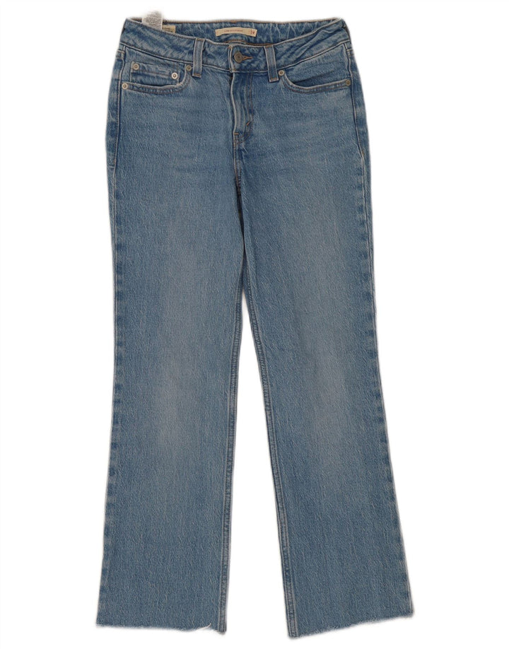Levi's Womens Bootcut Jeans W24 L26 Blue Cotton