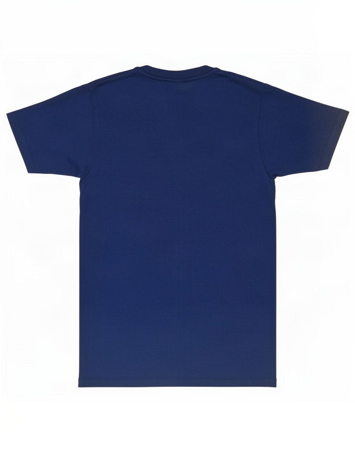 Wrangler Mens T-Shirt Top Large Blue Cotton