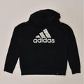 ADIDAS Womens Graphic Roll Neck Sweatshirt Jumper UK 12-14  Medium Black | Vintage Adidas | Thrift | Second-Hand Adidas | Used Clothing | Messina Hembry 