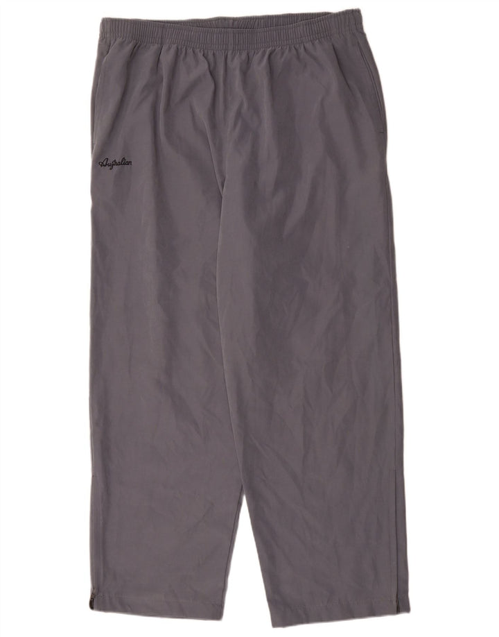 AUSTRALIAN L'ALPINA Mens Tracksuit Trousers IT 58 4XL  Grey Polyester